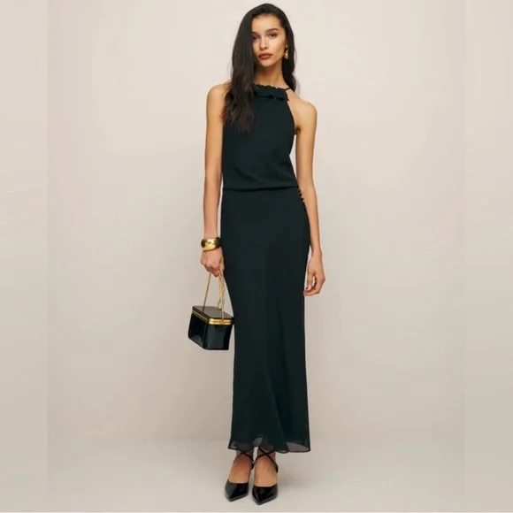 Reformation | Dresses | Reformation Black Maxi Dress | Poshmark